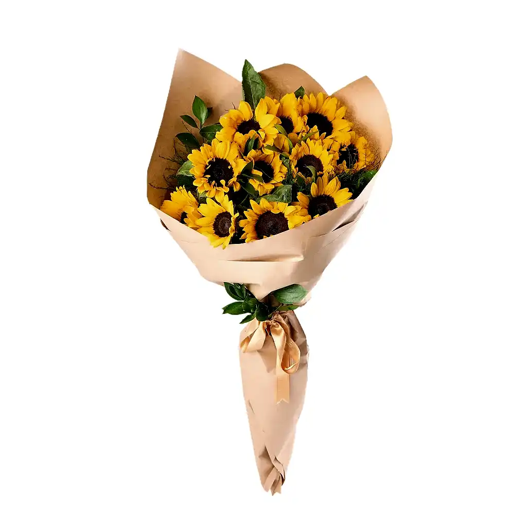 11'li Ayçiçeği Buketi
