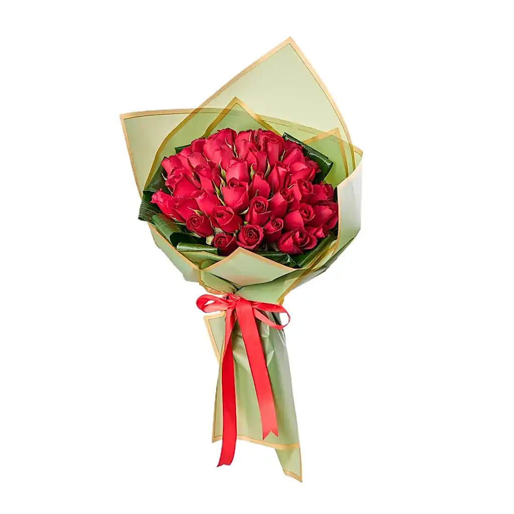 41'li Kırmızı Gül Buketi