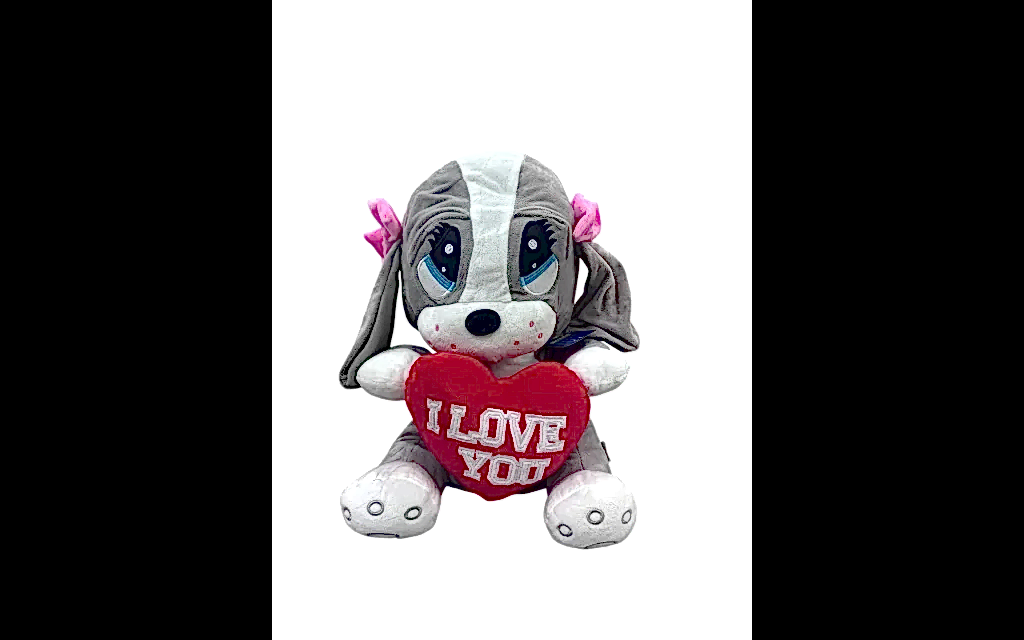 Üzgün Köpek Gri (40 cm)