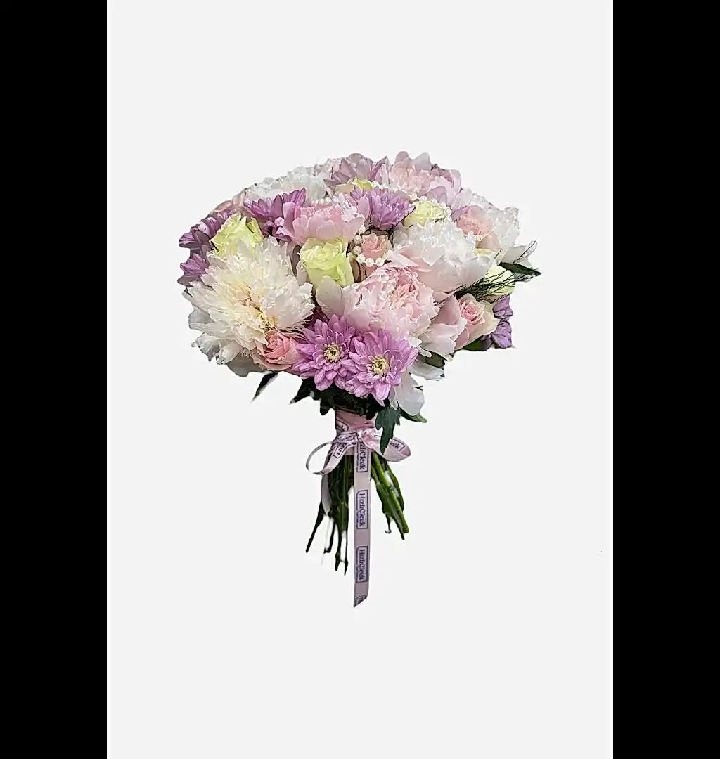 Pure Pearl Şakayık Buketi