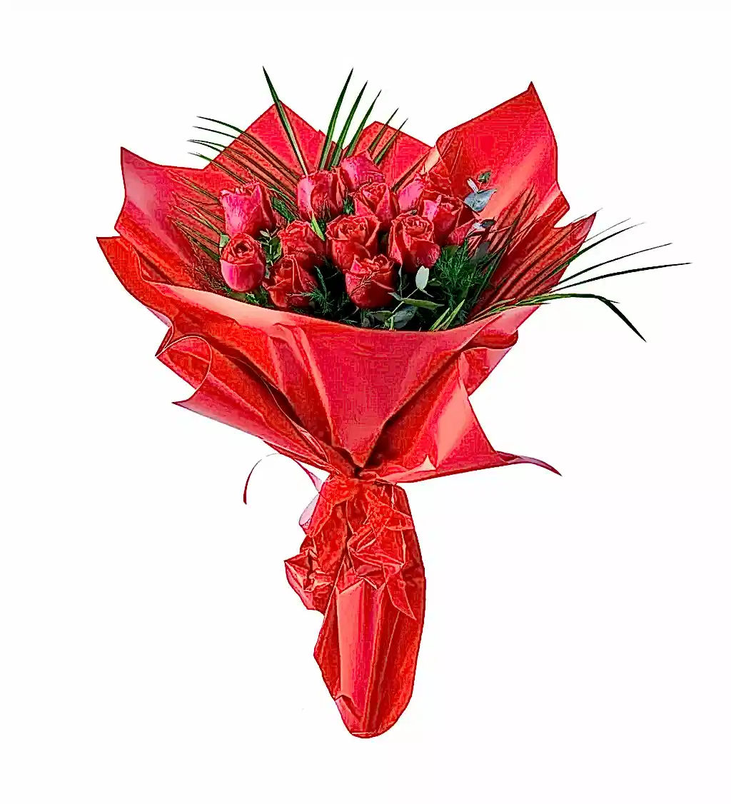 Amore Kırmızı Gül Buketi