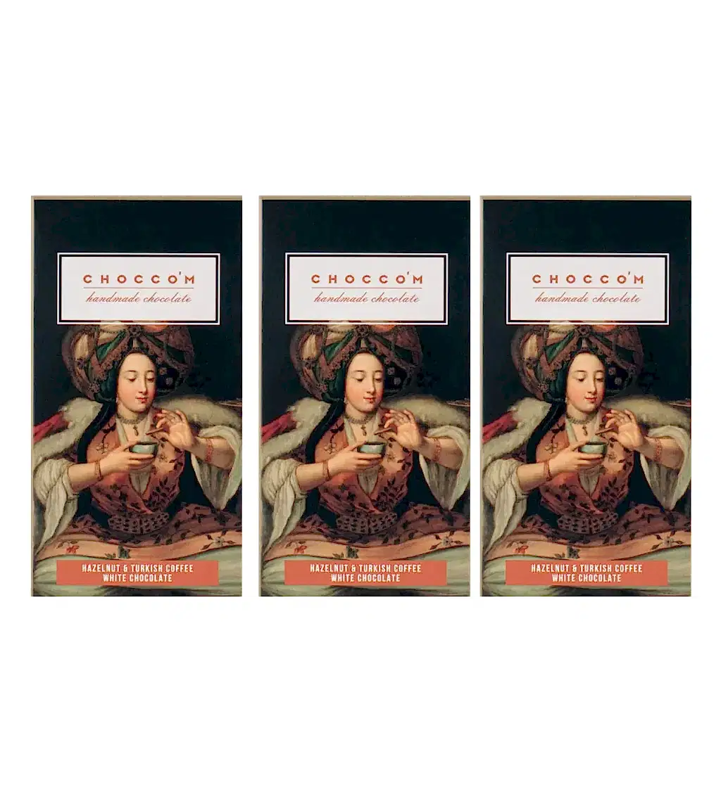 Choccom Beyaz Çikolata 3'lü Set