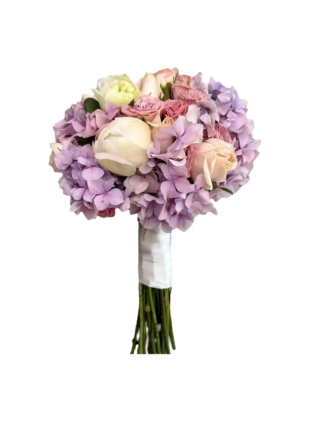 Ortanca ve Şakayıklar Gelin Çiçeği