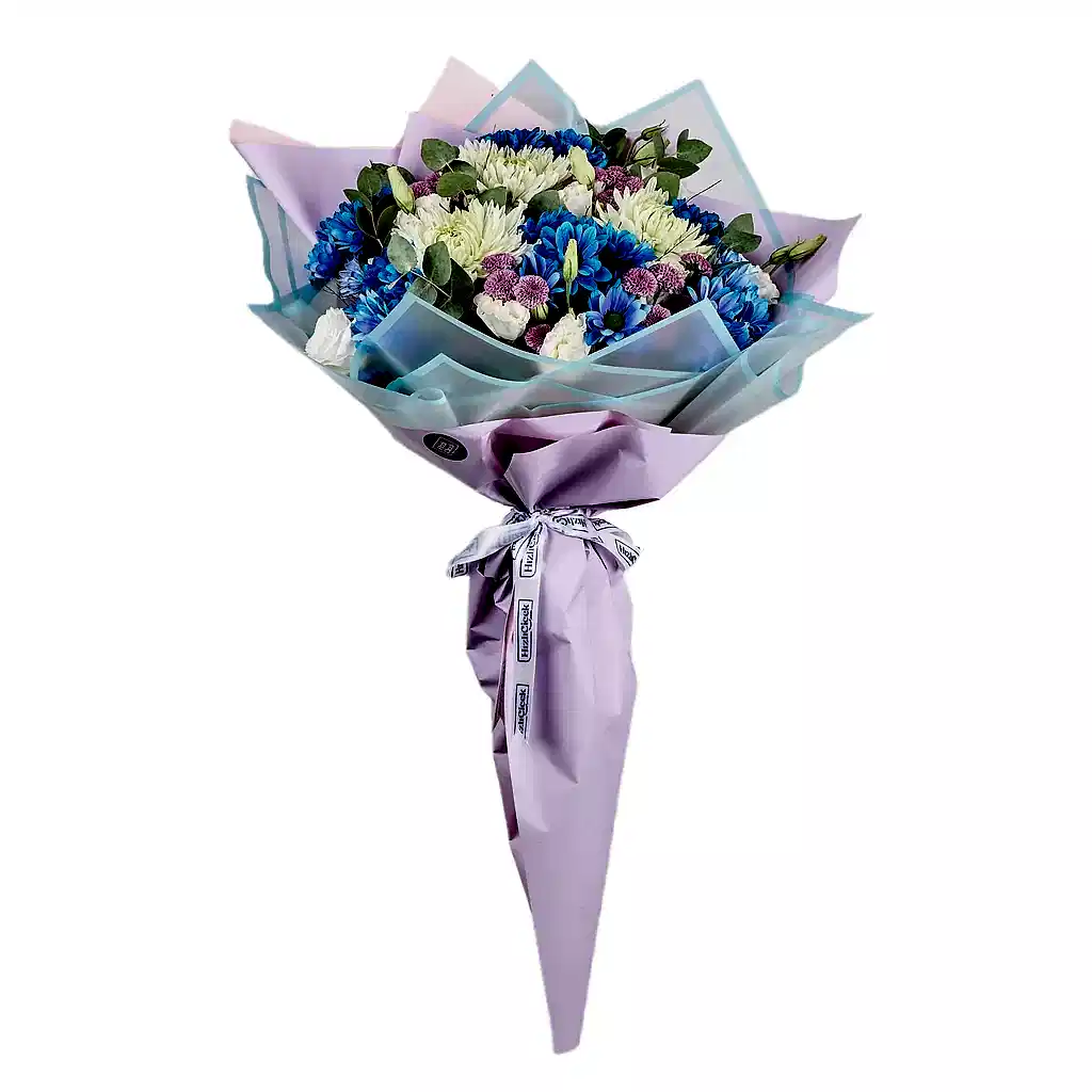 Blue Amour Çiçek Buketi