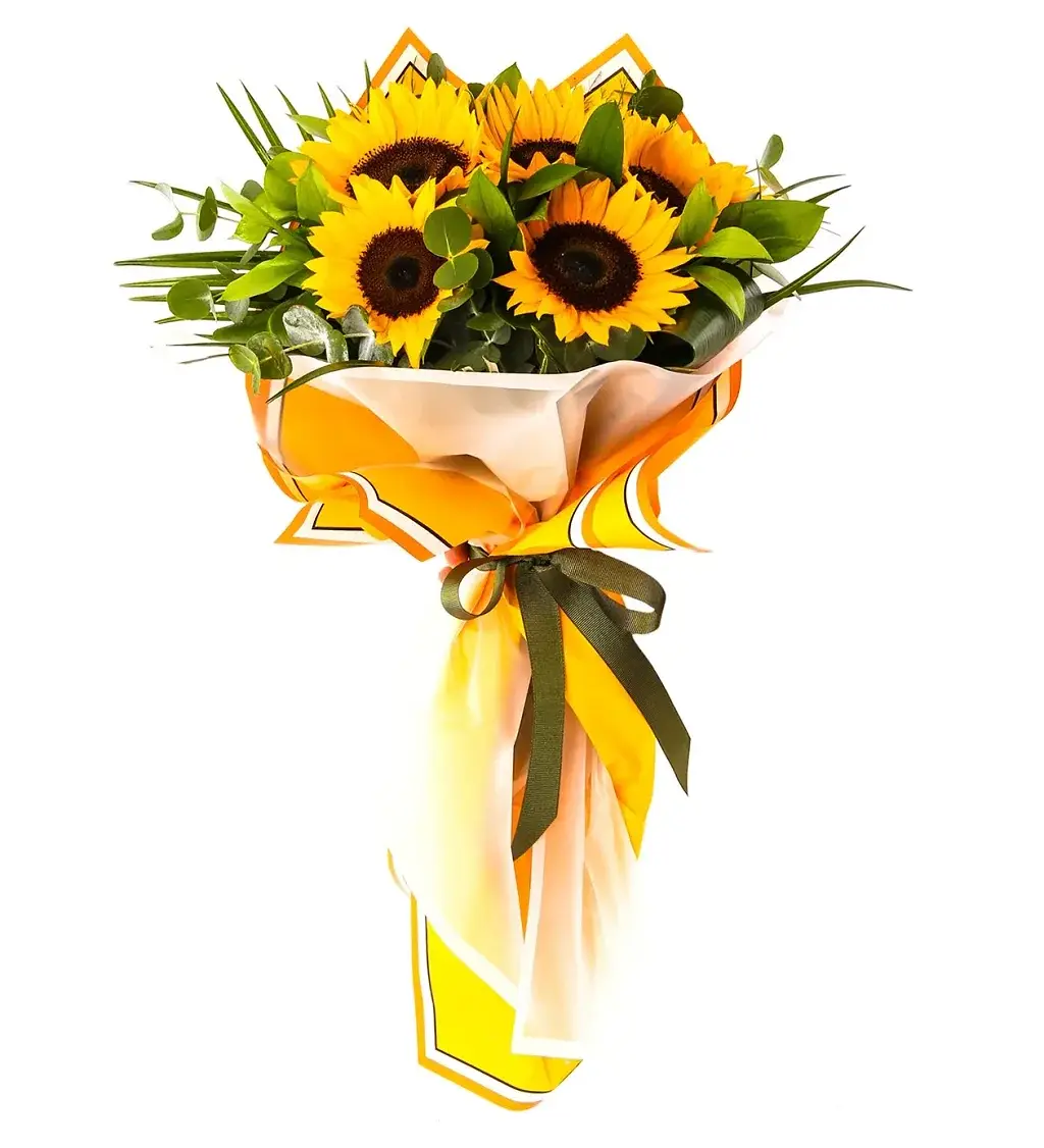 Premium Ayçiçeği Buketi
