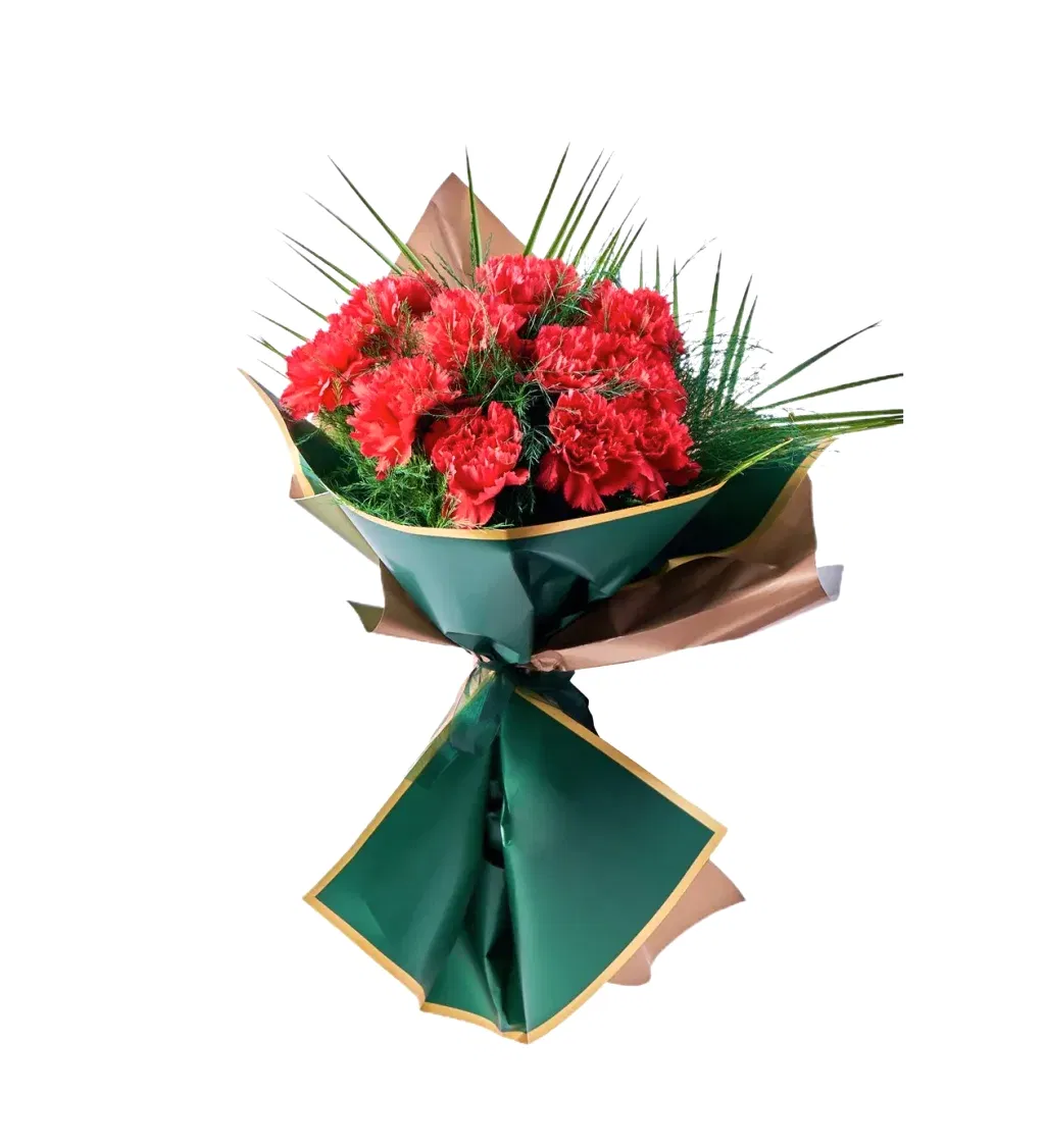 Kırmızı Karanfil Buketi