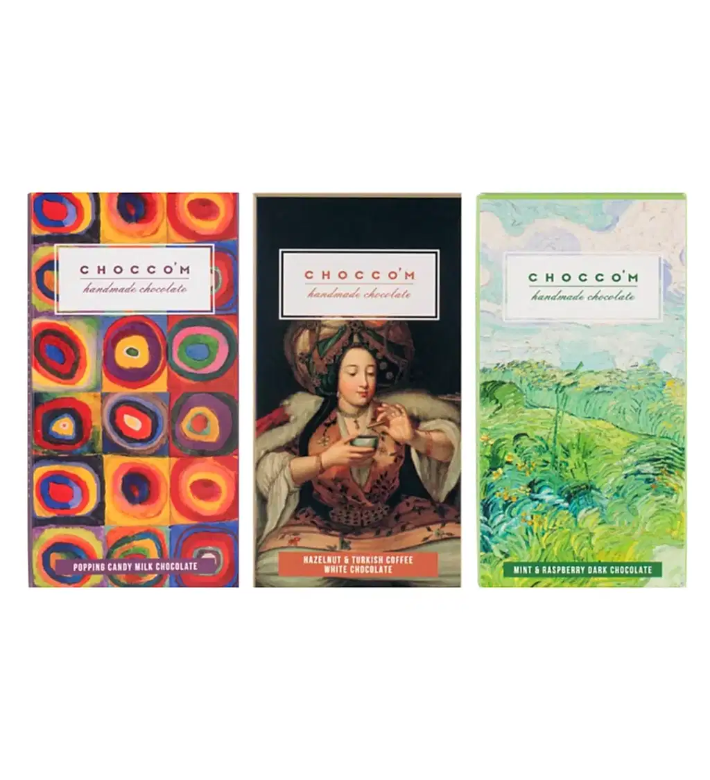 Choccom Love Çikolata 3'lü Set