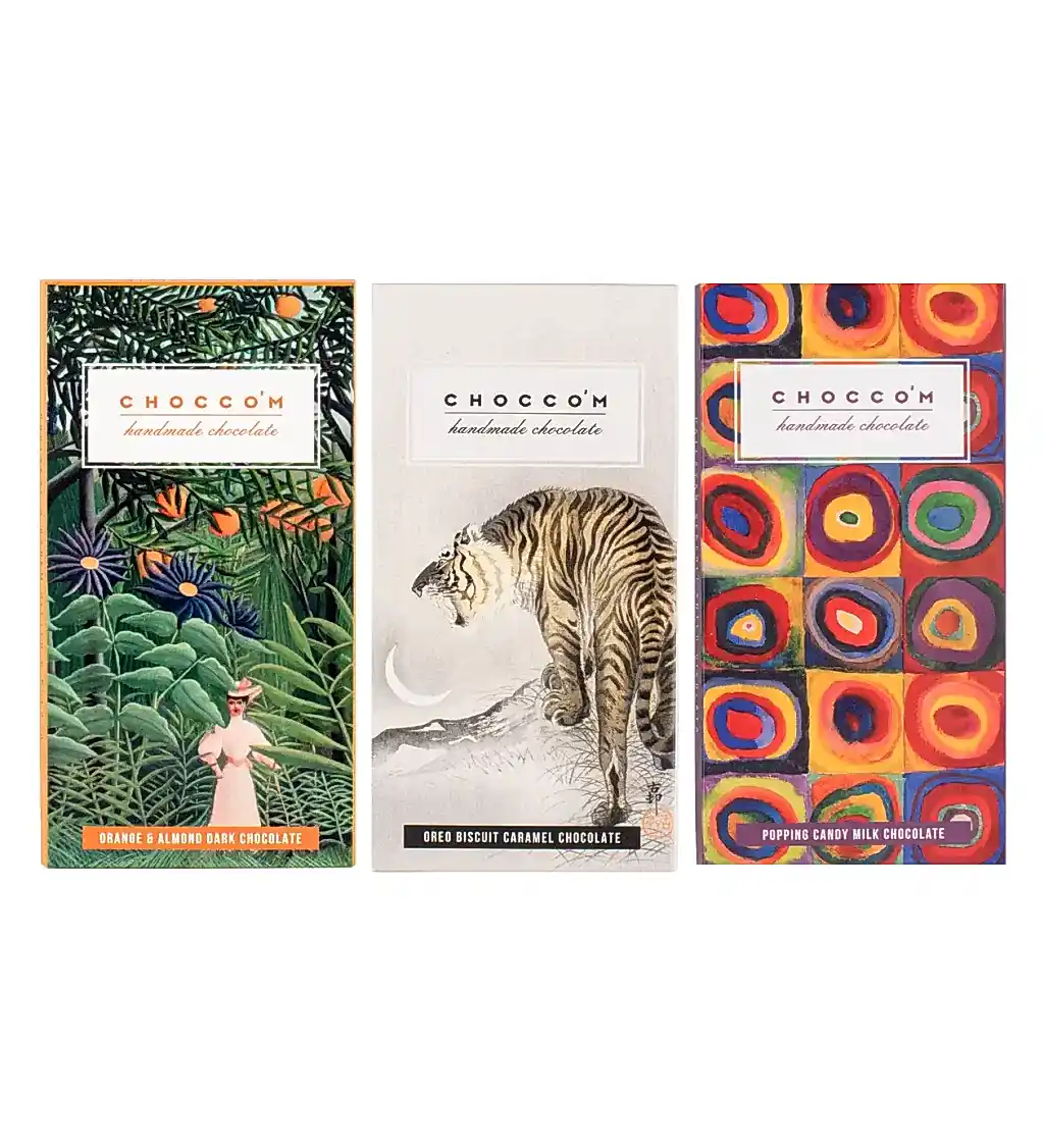 Choccom Karışık Çikolata 3'lü Set