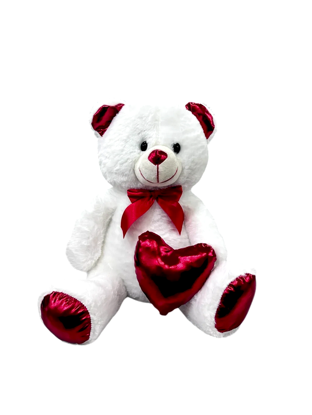 Parlak Kalpli Peluş Ayı (50 cm)