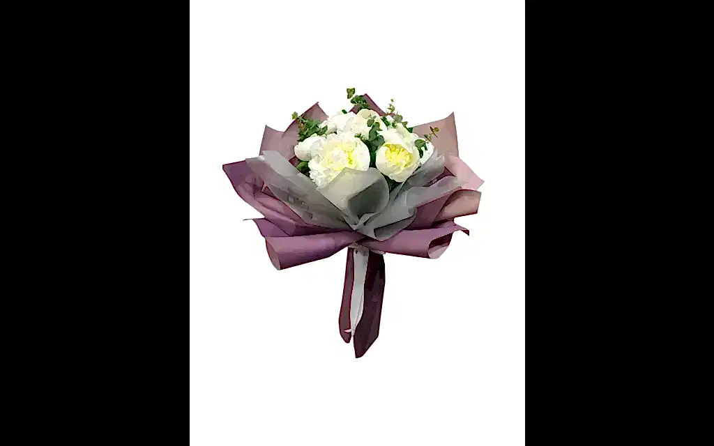 Beyaz Şakayık Buketi