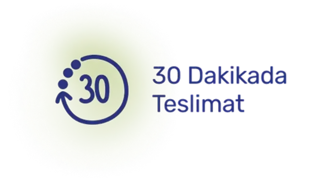 30 dakikada teslimat