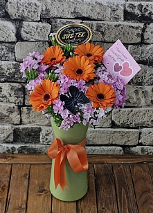 Dekoratif Vazoda Güneşin Renkleri